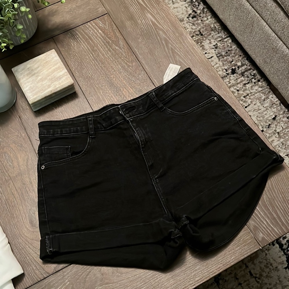 Zara short denim/jegging mid/high waist shorts